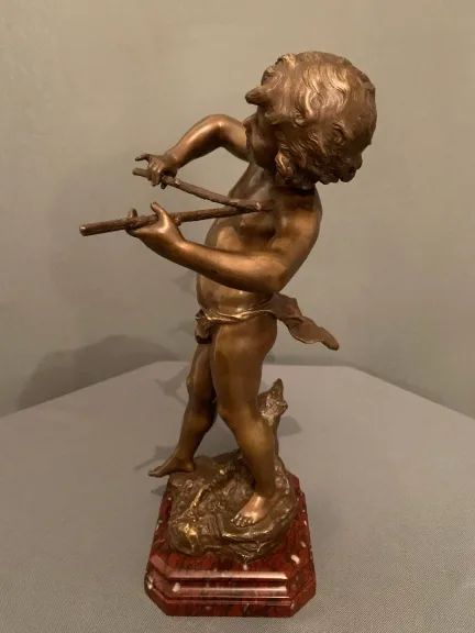 BRONZE STATUETTE BY LOUIS AUGUSTE MOREAU