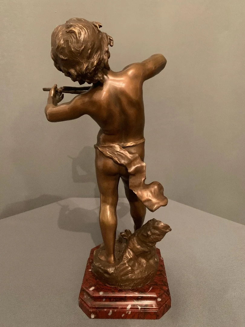 Bronze « Futur Musicien » -  Louis-Auguste MOREAU (1855-1919)