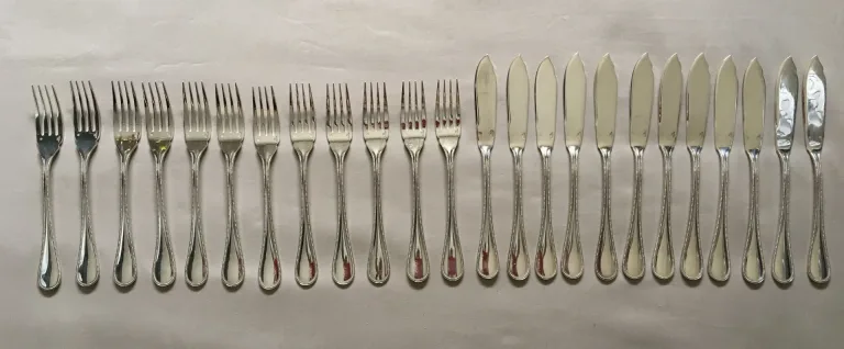 Ménagère Christofle - Modèle Perles