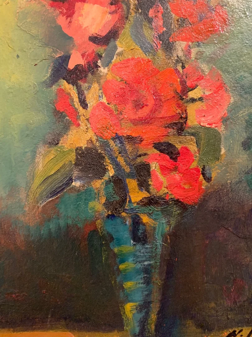 OIL ON PANEL BY NICOLAS SOKOLOFF