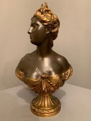 BUST OF DIANA THE HUNTRESS AFTER HOUDON