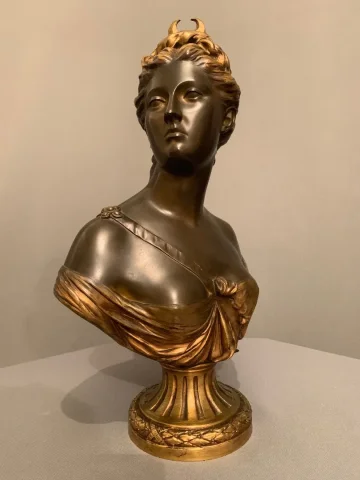 BUST OF DIANA THE HUNTRESS AFTER HOUDON