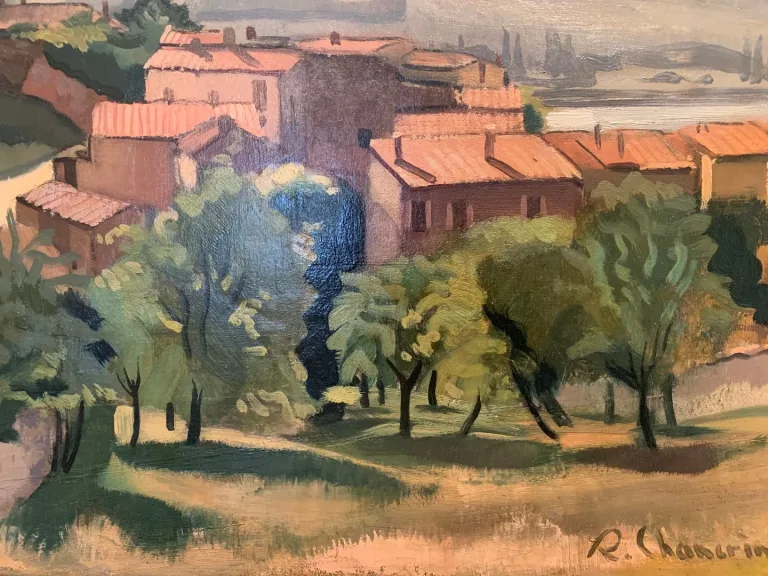 ACEITE EN LONA POR RENE CHANCRIN