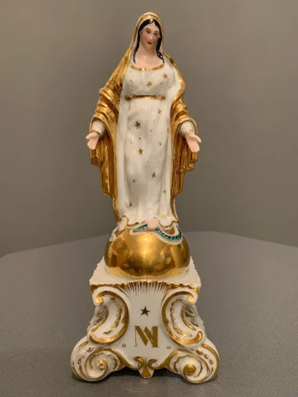 PORCELLANA DI PARIGI VERGINE MARIA