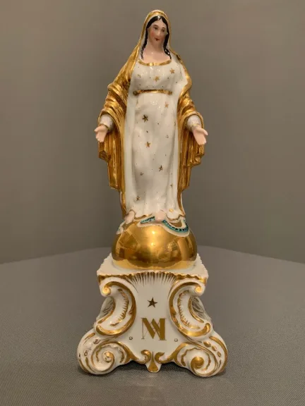 PORCELLANA DI PARIGI VERGINE MARIA