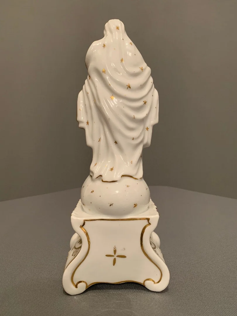 Vierge En Porcelaine De Paris
