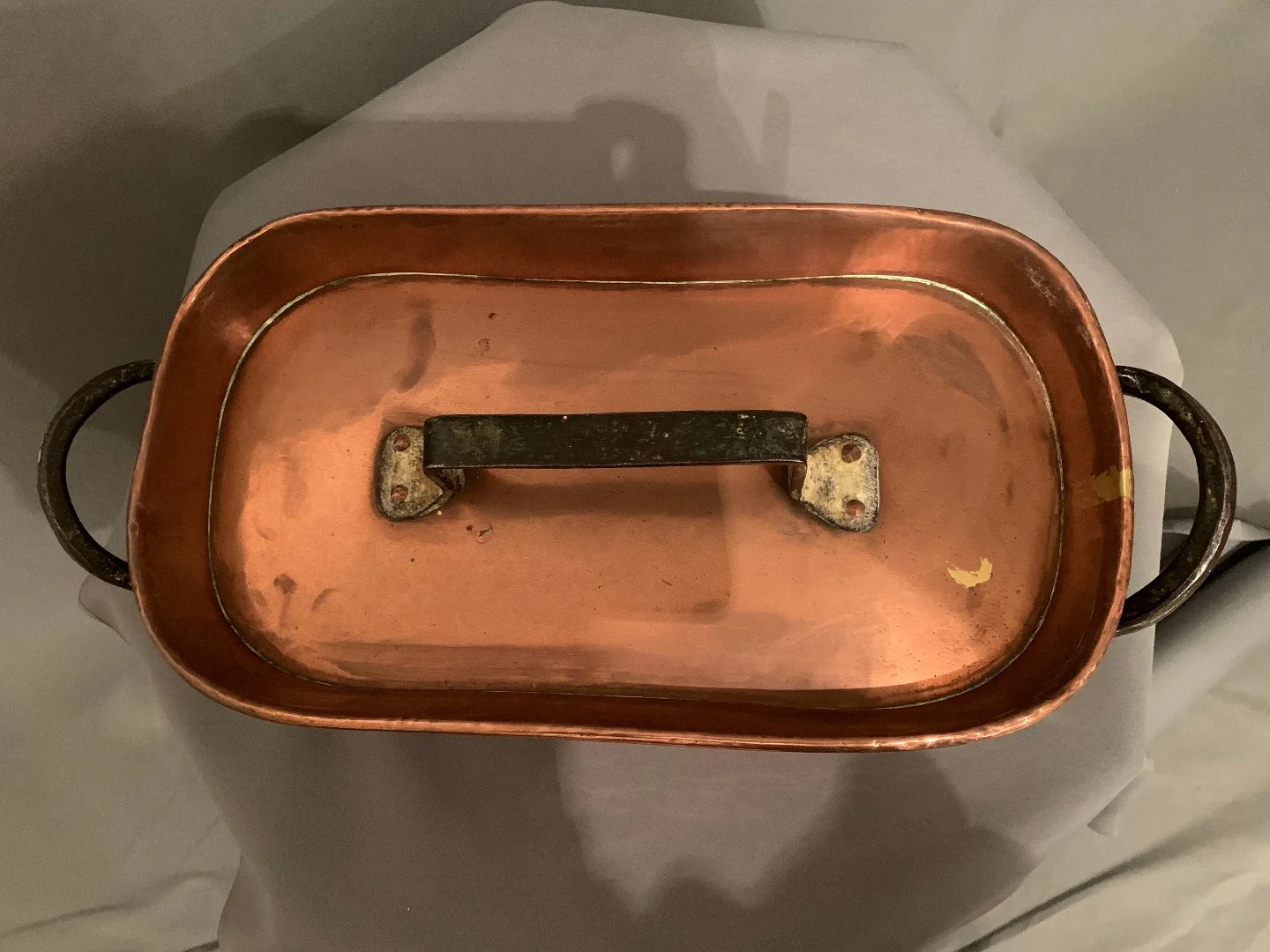 18th CENTURY COPPER SAUCEPAN