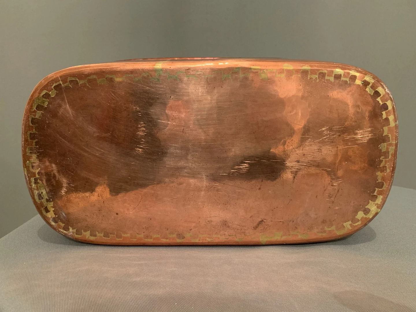 18th CENTURY COPPER SAUCEPAN