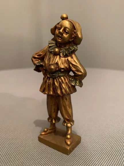 Bronze « Pierrot »-  Dominique Alonzo XXe siècle.