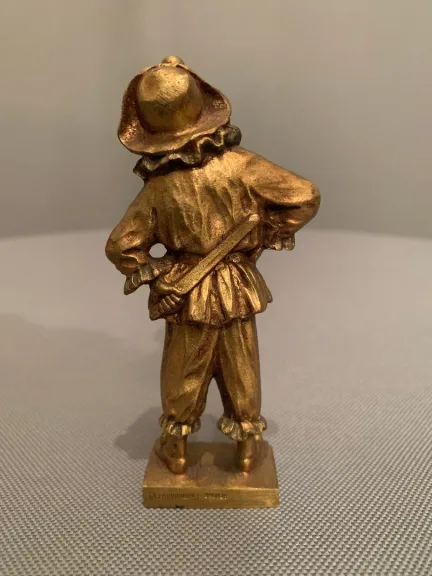 Bronze « Pierrot »-  Dominique Alonzo XXe siècle.