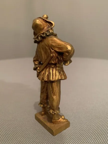 Bronze « Pierrot »-  Dominique Alonzo XXe siècle.