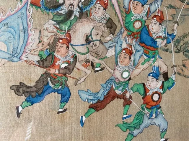 Peinture-Chine vers 1830/40