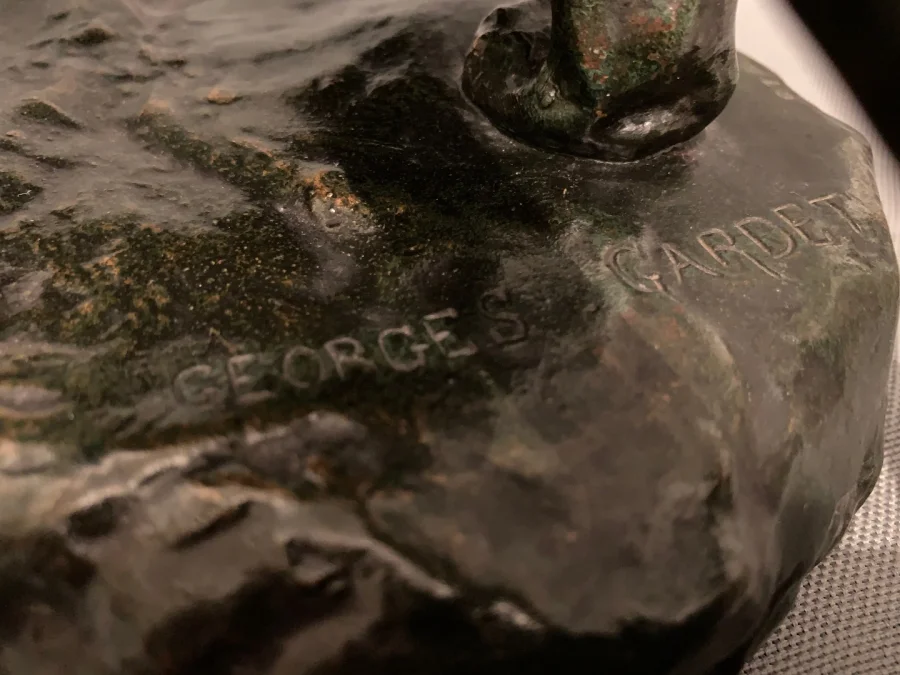 BRONS TIJGER gesigneerd Georges Gardet