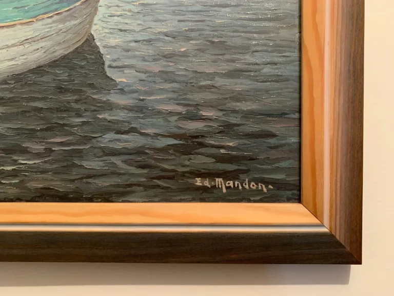 « Les Barques » - Edouard Mandon – (1885-1977)