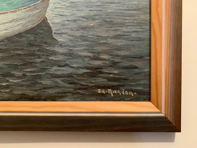 « Les Barques » - Edouard Mandon – (1885-1977)