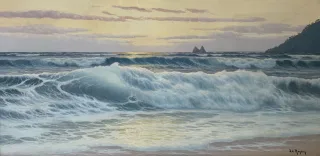 ÖL AUF LEINWAND von Edouard MANDON