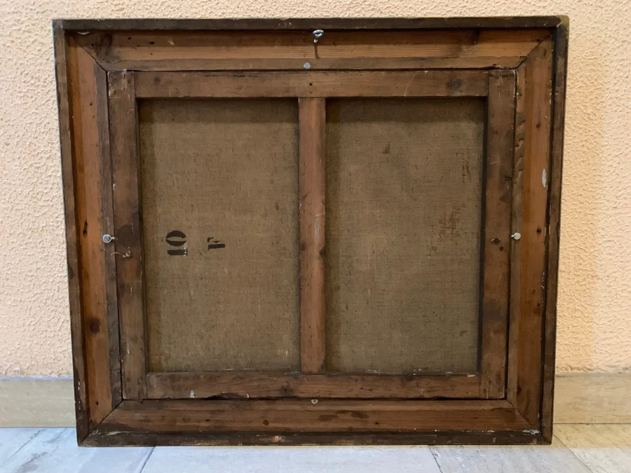 ÖL AUF LEINWAND von G. PREVOST