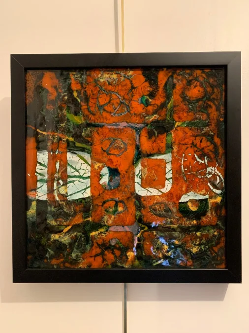 EMAILLE PANEL VON MYRIAM BROS