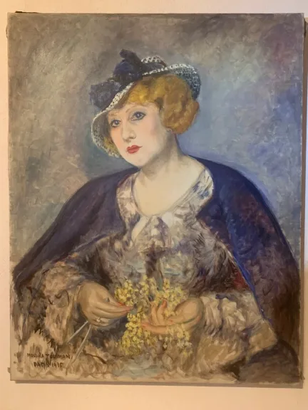 ÖL AUF LEINWAND von MOUSSIA TOULMAN