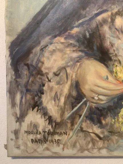 ÖL AUF LEINWAND von MOUSSIA TOULMAN