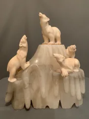 ALABASTER LAMPE