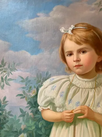 Petite fille  « Joanny OGIER »(1863-1922)