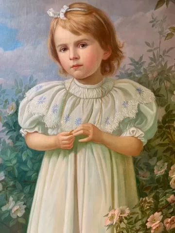 Petite fille  « Joanny OGIER »(1863-1922)
