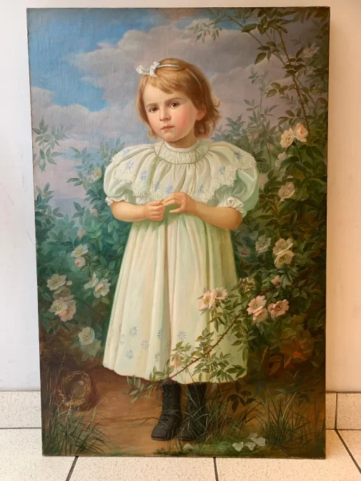 OIL ON CANVAS by Joanny OGIER (1863-1922°