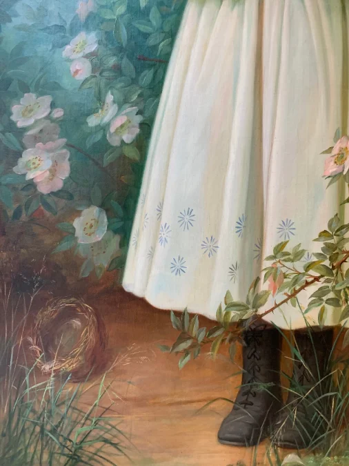 OIL ON CANVAS by Joanny OGIER (1863-1922°