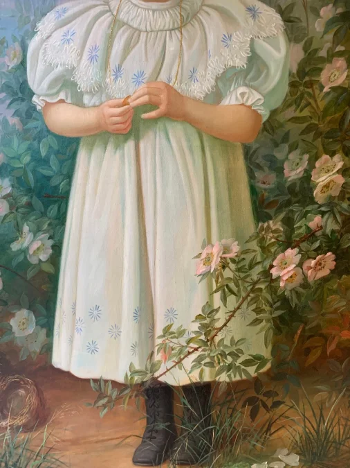 OIL ON CANVAS by Joanny OGIER (1863-1922°