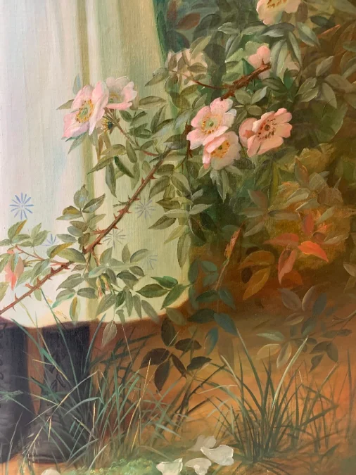 OIL ON CANVAS by Joanny OGIER (1863-1922°