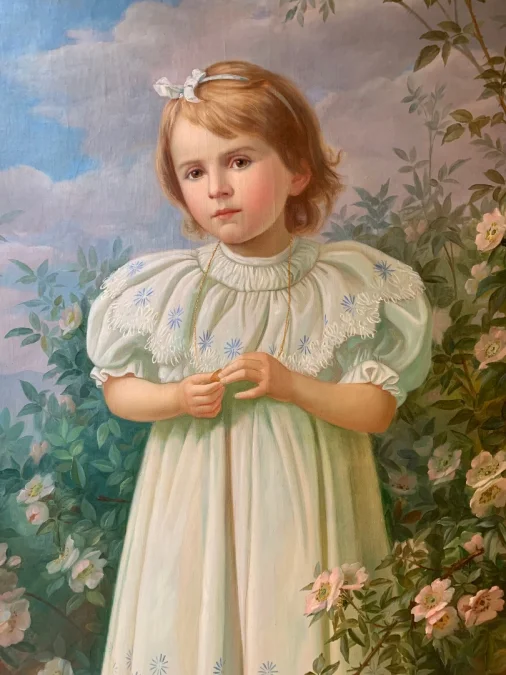 OIL ON CANVAS by Joanny OGIER (1863-1922°
