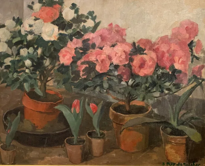 ÓLEO SOBRE LIENZO de Suzanne REY DE JAEGHER