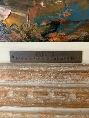 ÓLEO SOBRE LIENZO de ELEMER VAGH WEINMANN