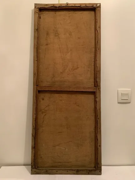 ÓLEO SOBRE LIENZO firmado A. BOUVARD