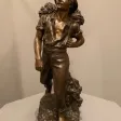 Bronze -  "Vendangeur" – Emile Grégoire « 1871-1948 »