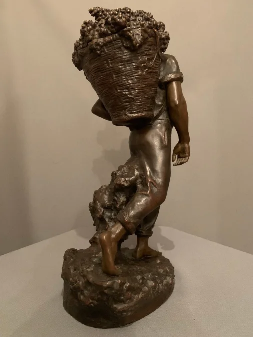 Bronze -  "Vendangeur" – Emile Grégoire « 1871-1948 »