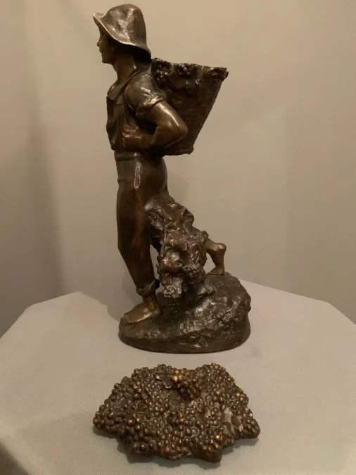 Bronze -  "Vendangeur" – Emile Grégoire « 1871-1948 »