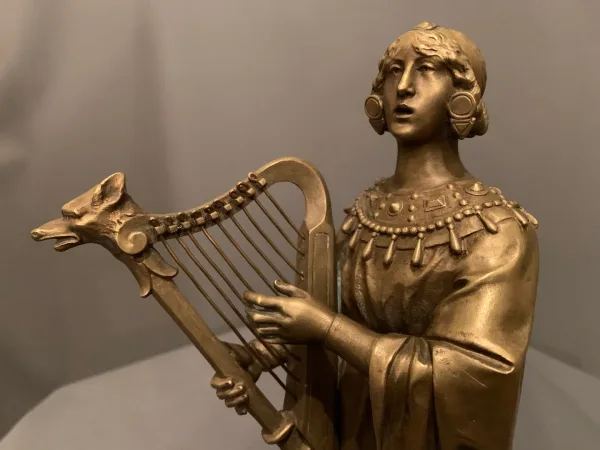 Bronze  « Sainte-Cécile » - Adolphe Rivet