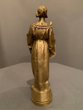 Bronze  « Sainte-Cécile » - Adolphe Rivet