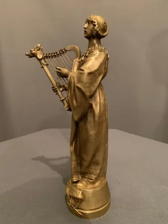 Bronze  « Sainte-Cécile » - Adolphe Rivet