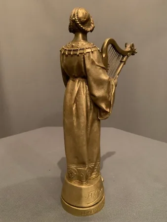 Bronze  « Sainte-Cécile » - Adolphe Rivet