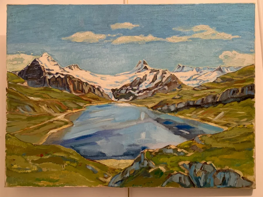 Lac De Bachalp – D . DUBOIS - XX éme