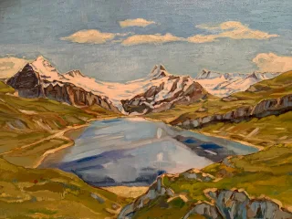 МАСЛО НА ХОЛСТЕ, подпись Д. ДЮБУА.