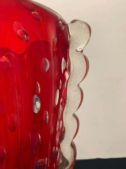 Seguso - Vase en verre de Murano –