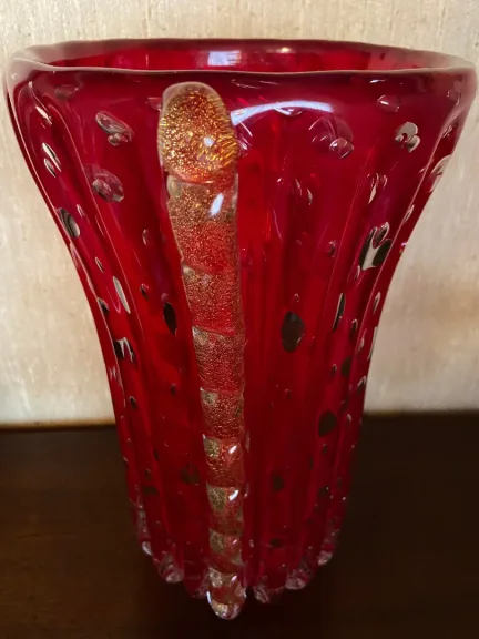 Seguso - Vase en verre de Murano –