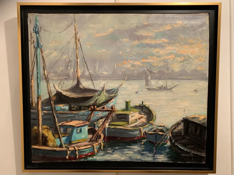 Port de Valence – Miguel MARTI ( 1932-2020 )