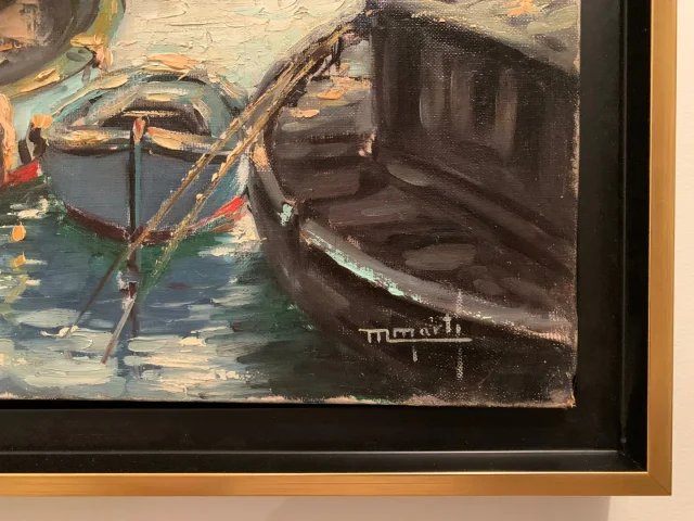 Port de Valence – Miguel MARTI ( 1932-2020 )