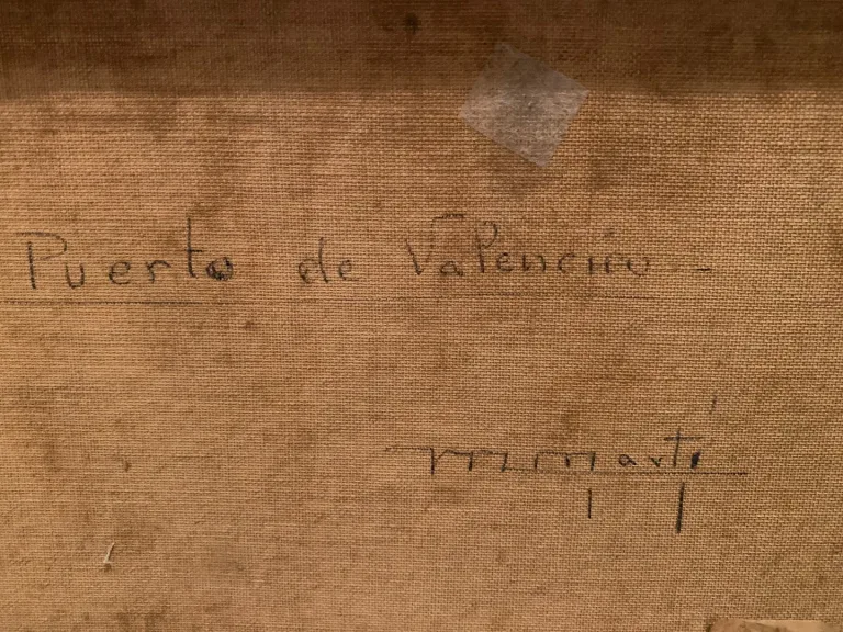 Port de Valence – Miguel MARTI ( 1932-2020 )
