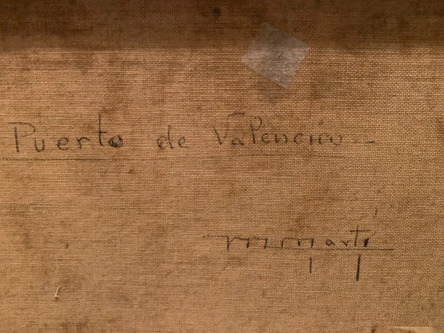 Port de Valence – Miguel MARTI ( 1932-2020 )